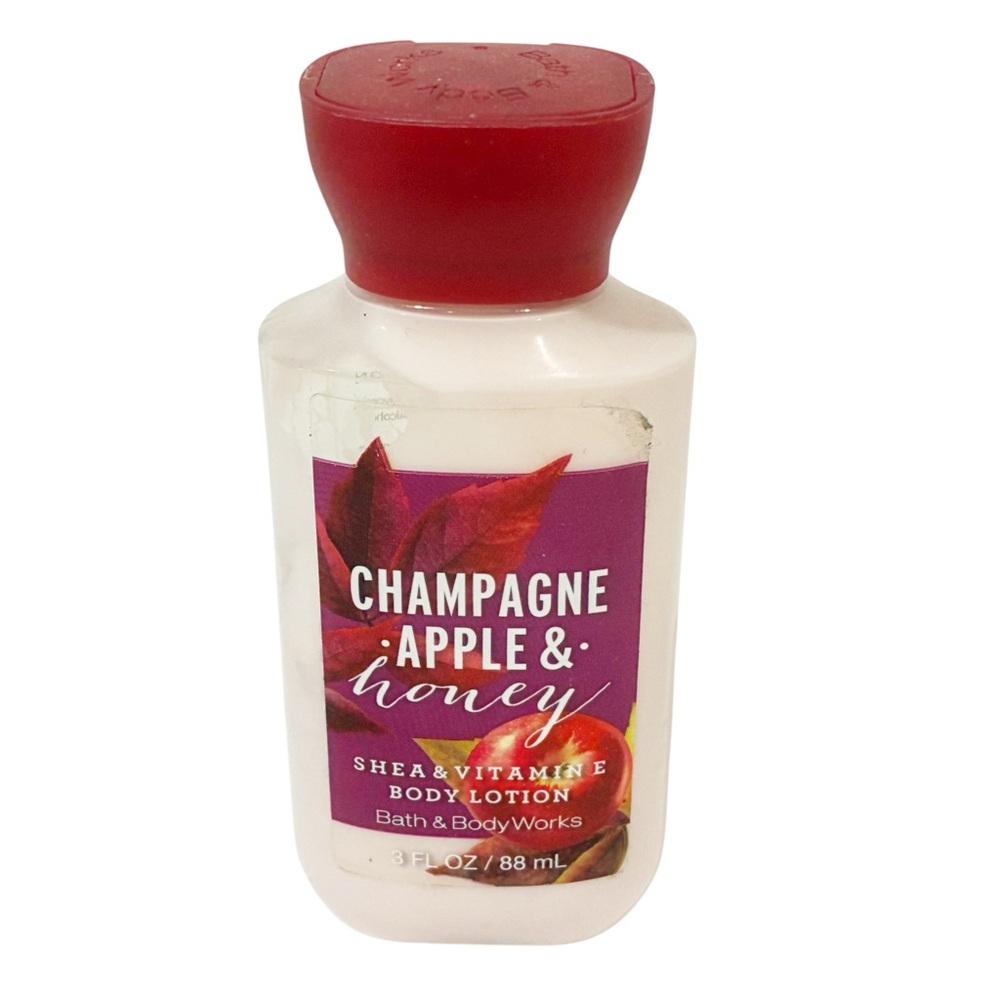 Bath & Body‎ Works CHAMPAGNE APPLE & HONEY Shea Butter Vitamin E Body Lotion 3oz
